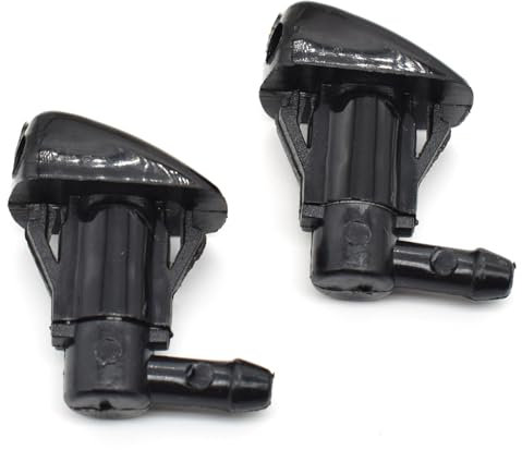 SAWIKI Buse de Jet de Lave-Glace d'essuie-Glace Avant 2 pièces, for Kia, Sportage MK2 Spectra Spectra5 OE# 986302E100 Accessoires de pulvérisation d'eau d'essuie-Glace buse de Lave-Glace en Spray