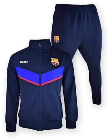 FC Barcelona Barça Iconic Trainingsanzug, Blau, für Erwachsene, Größe S
