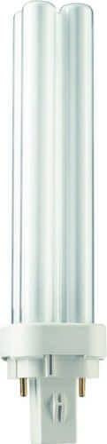 10x Philips MASTER PL-C 18W/830 G24d-2 2PIN (2-Stift) Warmweiß 3000K Energiesparlampe 150mm