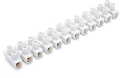 VELAMP Mammut 12 morsetti - Per cavo sezione 10mm²- 10A - Bianco