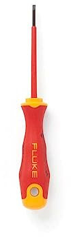 Fluke Isolierter Schlitzschraubendreher, 2,5 x 75mm, 1.000 V
