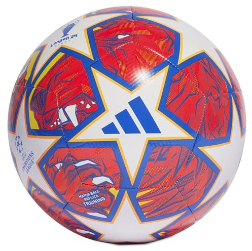 Adidas UEFA Champions League Training Ball IN9332, Unisex Footballs, White, 4 EU