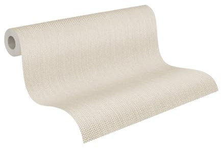 A.S. Création Carta da parati strutturata 395511 - Carta da parati in tessuto non tessuto di alta qualità per diversi ambienti, 10,05 m x 0,53 m, made in Germany