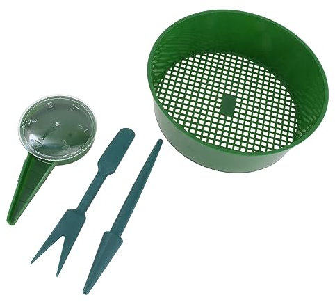 ifundom Herramienta Sembradora De Jardinería Plantador De Plástico Herramientas para Trasplantar y Sembrar para Jardinería y Cuidado De Plantas