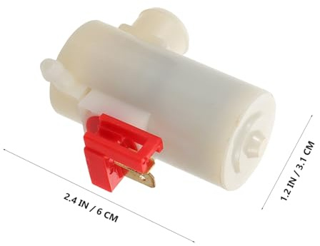 Ciieeo Replacement Windshield Washer Pump Motor Assembly for Spray Pump Motor Repair Kit High Pressure Easy to Install