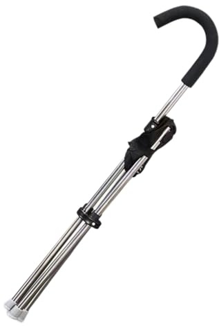 GKYQVE Canne de marche légère et portable étanche pour camping, voyage, compact