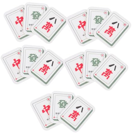 Veemoon 15 Pièces Éponges Compressées Pâte de Éponges Cuisine Absorbantes et Réutilisables Forme Mahjong Non Rayantes et Anti-Huile pour Nettoyage des Vaisselles et Éviers