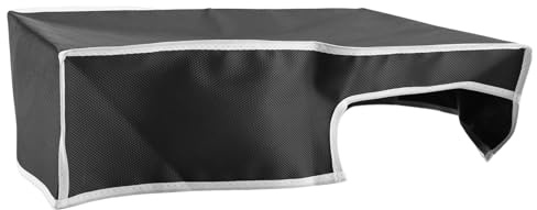 Qusedwey Cover Orizzontale Stile Semplice per Console di Gioco Proteggi Copertura Antipolvere per Giochi Accessori da Gioco,Nero