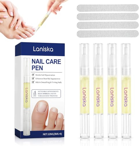4 Pezzi Nail Care Oil Pen,Cura Delle Unghie Oil Pen Nutriente,Nail Moisturizer olio,Olio cuticole unghie,Olio per Unghie per Cuticole,Idrata e Nutre in Profondità