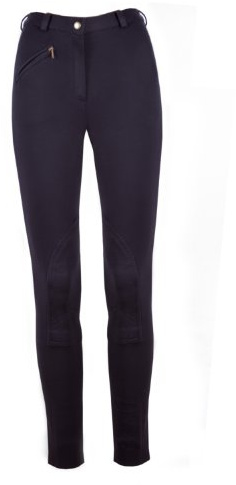 GS Equestrian Women's Kerry Jodhpurs, Black - Size UK 12