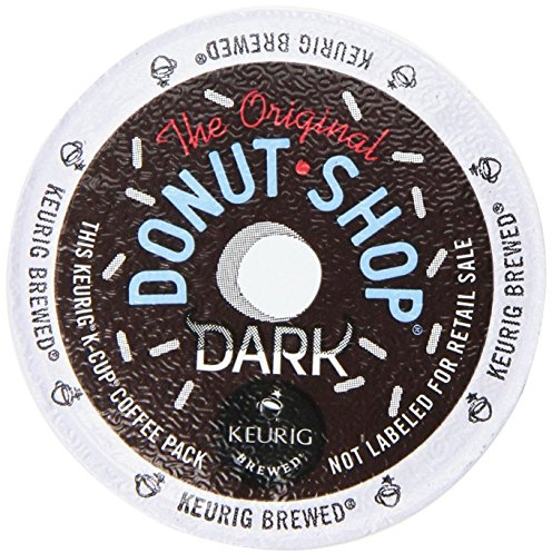 The Original Donut Shop Dark Keurig Single-Serve K-Cup Pods, Dark Roast Coffee, 72 Count