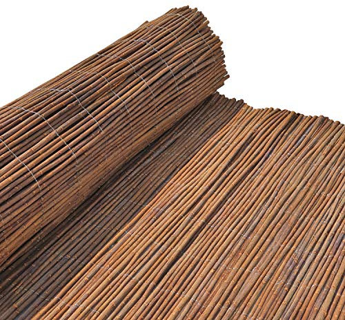 Natte de protection Nature Lounge24 - Protection pour préserver l'intimité dans le jardin 100 x 500 cm naturel