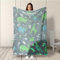 Kuscheldecke Kinder Mädchen Dinosaurier Kuscheldecke Leuchtet im Dunkeln,Sofadecke Kinderdecke für Mädchen Junge, Geschenke Christmas, Ganzjahresdecke für Kinder(Dinosaur 1, 130x150cm)