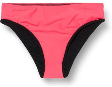 HAUTE PRESSION Culotte de Bain menstruel pour Fille, uni Rose Fluo