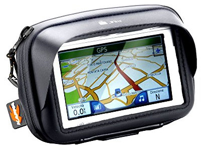 Kappa KS954B Navi und Smartphonetasche mit Halter, Schwarz