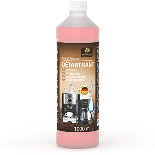 Coffeeano 1000ml Entkalker für Kaffeevollautomaten und Kaffeemaschinen, 8 Anwendungen, für Delonghi, Siemens, EQ Series, Jura, Krups, Bosch, Miele, Melitta, WMF uvm.