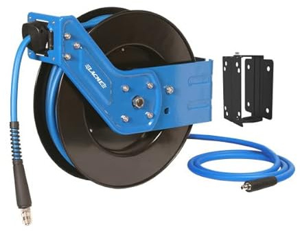 Carrete automático 15 m con soporte orientable 180° 326215 Lacmé