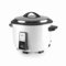 Lacor - 69346 - Professioneller Reiskocher, Reiskocher, Antihaftbeschichtet, Herausnehmbarer Inneneimer, Inklusive Löffel und Messbecher, 20 Portionen, Fassungsvermögen: 3.6 L, 41.5 x 35 x 30 cm, Weiß