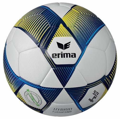 Erima Unisex Jugend HYBRID LITE 290 Fußball (7192410), New Navy/gelb, 4