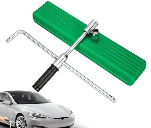 4-Wege-Radmutternschlüssel,Radschlüssel, 4-Wege-Stecknuss zum Entfernen von Radmuttern mit Aufbewahrungskoffer, Radmuttern-Reparaturwerkzeug-Set, Mutternschlüssel für Motorräder, Autos, SUVs