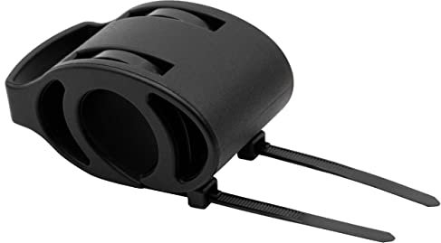 vhbw Fahrradhalterung kompatibel mit Garmin Forerunner 25, 210 Uhr und alle gängigen GPS-Uhren - Silikon, schwarz