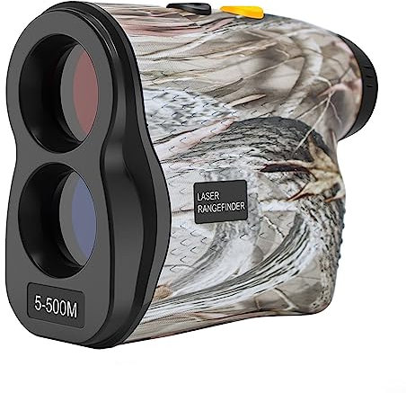 500m Golf Entfernungsmesser, 6X Jagd Entfernungsmesser, Digitaler Golf Monokular Entfernungsmesser Entfernungsmesser Jagd Entfernungsmesser für Bogenjagd