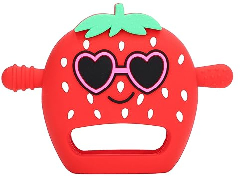 Baby-Zahnhandschuh, Handbeißring, Beruhigender Handschuh Zur Linderung von Wundem und Geschwollenem Zahnfleisch