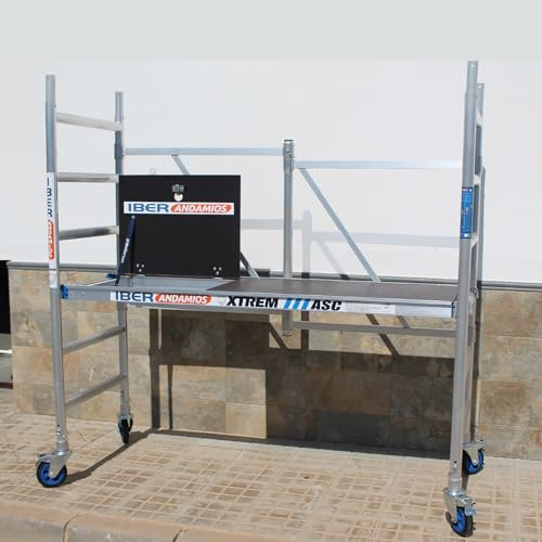 IBERANDAMIOS Andamio plegable XTREM CT 75x190x3 metros altura de trabajo
