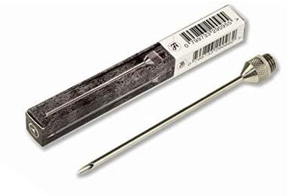 MOESTA-BBQ Siringa No.1 – Mini ago A – Siringa per arrosti in acciaio inox per tutte le applicazioni – Pratica siringa per marinata