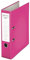 Leitz Centra 230141 Standard-Ordner (grauappe RC, mit PP-Folie kaschiert, A4, 8 cm Rückenbreite, Chromos) fuchsia