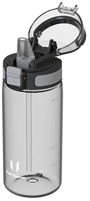 Super Sparrow Water Bottle - 500ml - TouchSip Bottle - BPA-Free, Non-Toxic, Eco-Friendly - Straw Tritan Bottles for Kids, Sports, Outdoors, Camping, Travel