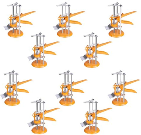 Régulateur de hauteur robuste à trois colonnes avec capacité de charge de 250 kg, localisateur d'élévation de carrelage d'ascenseur (couleur : 10S)