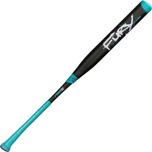 Axe | Fury | 2-Piece Composite | USSSA Slowpitch Softball Bat | 13 Balanced Barrel | Flared Handle (27 oz.)