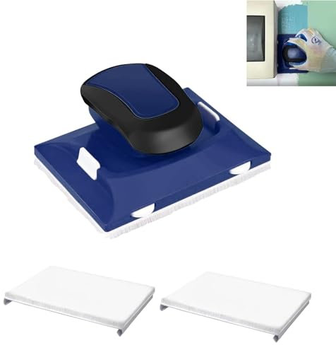 Professional Paint Edger Tool – Achieve Flawless Edges on Walls, Ceilings, and Corners | Latex Paint Flat Edger | Cutting in Tools for Painting (Blue 1pcs)