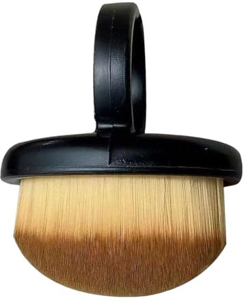 Spazzola per la pulizia delle unghie, scrubber per manicure, spolverino ad anello per dita, setole in fibra morbida, materiale ABS portatile, uso da viaggio, 4,1 cm, nero, rosa, 1 pezzo