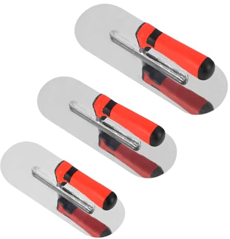 ESreake 3Pcs Pool Trowel Set Stainless Steel Concrete Tools, Includes 14'' x 4'', 11'' x 4'', 10'' x 3'' Masonry Hand Tool with Soft Grip Handle, Lightweight,Plastering Trowel for Drywall Plastering