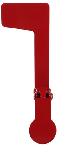 Alasum Drapeau de Boîte aux Lettres Extérieur Pliable en Acier Inoxydable Robuste, Support Métallique Résistant pour Jardin et Patio, Accessoire de Remplacement pour Boîte aux Lettres,