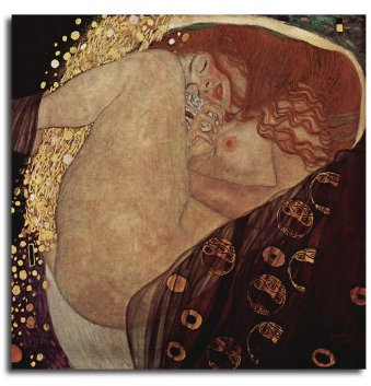 Chefs-d' œuvre de la peinture Gustav _ Klimt _ 010 _ 60 x 60 cm _ Reproduction sur toile du tableau original Alte Meister – 14 jusqu'à du XVIIIe siècle chefs-d' oeuvre du temps Histoire