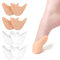 MIVAIUN 4 Paar Zehenschutz Silikon Soft Gel Zehenkappen Zehenschoner, Gelschoner Zehenkappen, Zehenschutz Ballett, Spitzenschuhe Silikon Gel Pads, Für Ballett Spitzenschuhe Ballettschuhe