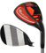 MAZEL Golf Lob Wedge 70 Grad 35 Zoll Rechtshänder, CNC gefräste Gesicht Sand Keil, Picthing Wedge (Single Orage, 70 Degree,RH)