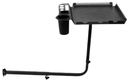 QSTDGVPW Plateau Rotatif pour Chaise de Coiffure, Accessoire pour Salon de Coiffure, Plateau pour Soins Capillaires et Peignes