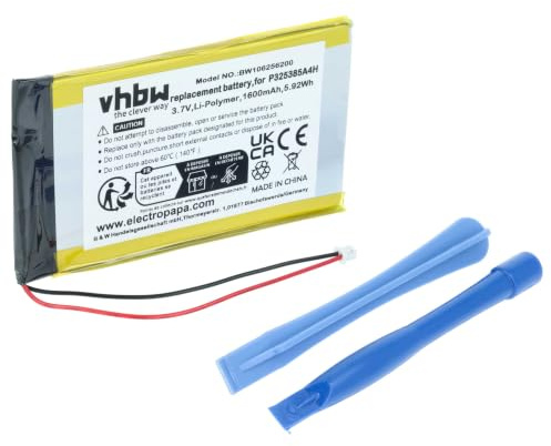 vhbw batteri kompatibelt med Apple iPod 1. generationen