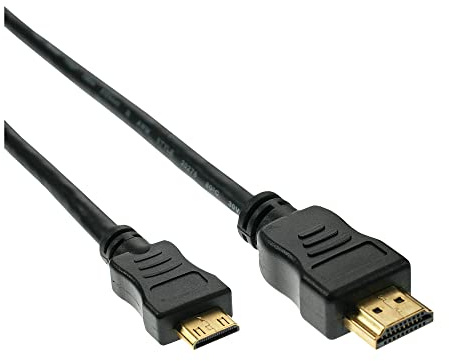 InLine HDMI Mini Kabel, High Speed HDMI Cable 2m