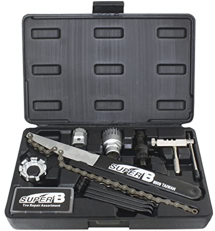 SuperB Fahrradwerkzeugkoffer Classic, Schwarz