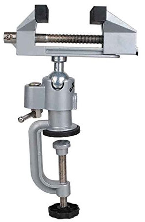 Nuzamas Tisch-Schraubstock aus Aluminiumlegierung, 360 Grad drehbar, Universal-Schraubstock