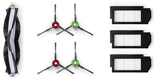 ECOVACS Accessory Pack (Replacement Brushes and Filters) for DEEBOT X1 Omni(Black) / X1 TURBO/X1/ X1 Plus