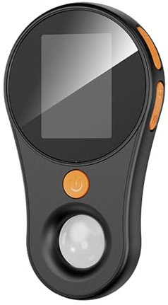 Hand-Digitalmikroskop mit Festem Fokus, 500-fache Taschenmikroskop-Lupe, 2 MP, 1920 X 1080 P HD, 2,0-Zoll-IPS-Bildschirm, Integrierte 8 LED-Leuchten, für und Erwachsene (Black)