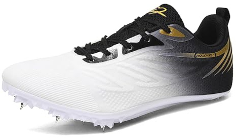 sekiueo Zapatillas De Atletismo Hombres Mujeres Zapatillas De Atletismo para Carreras De Pista Y Campo Zapatillas Deportivas con Clavos para Niños Y Niñas