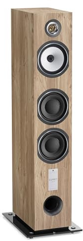 Triangle - Altoparlante a colonna Hi-FI Antal EZ - Potenza ammissibile 120W - Resa 92 DB/W/m - Multiuso Musica e Home-Cinema - 200 x 1090 x 345 mm (Quercia chiara, Pezzo)