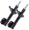 BESTPRICE 2x amortisseurs oléopneumatiques avant bi-tubes, Compatible avec NISSAN KUBISTAR (X76), KUBISTAR Fourgon (X76), RENAULT KANGOO (KC0/1_), KANGOO Express (FC0/1_)